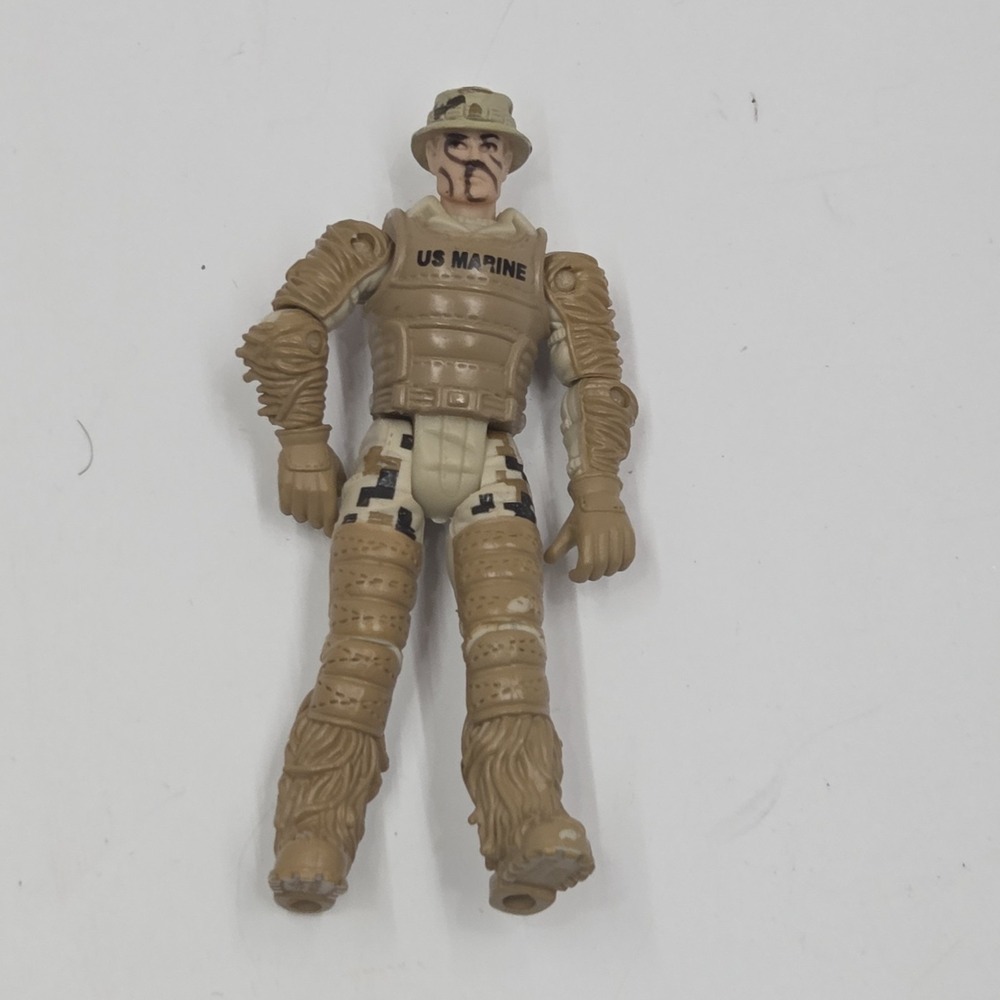 Chap Mei Excite USMC Marine‎ Sniper Action Figure 4" Ghillie Suit Military...